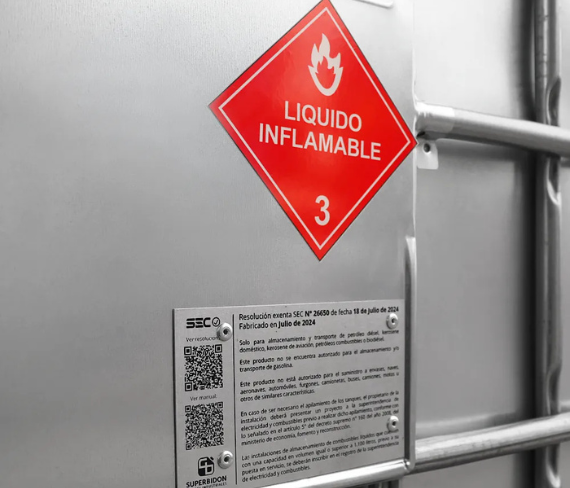 ESTANQUE PARA COMBUSTIBLE SX-D 1000 LTS – NFPA 30 5 ESTANQUE PARA COMBUSTIBLE SX