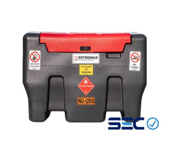 Estanque Móvil para Gasolina GT330HR 330 Litros 1 Estanque Móvil para Gasolina GT330HR 330 Litros